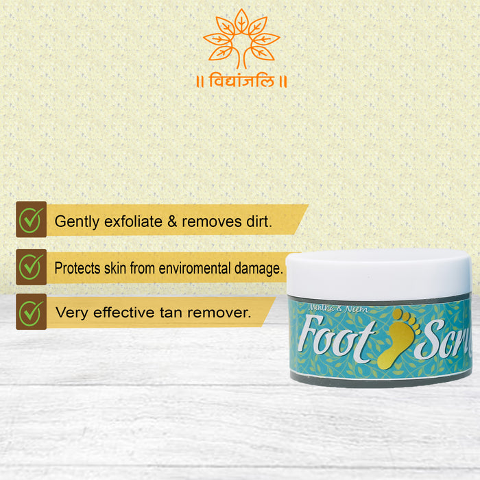 Mentha Neem Foot Scrub