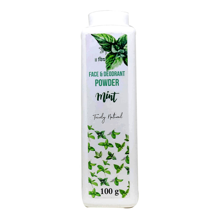 Mint Face & Deodorant Powder